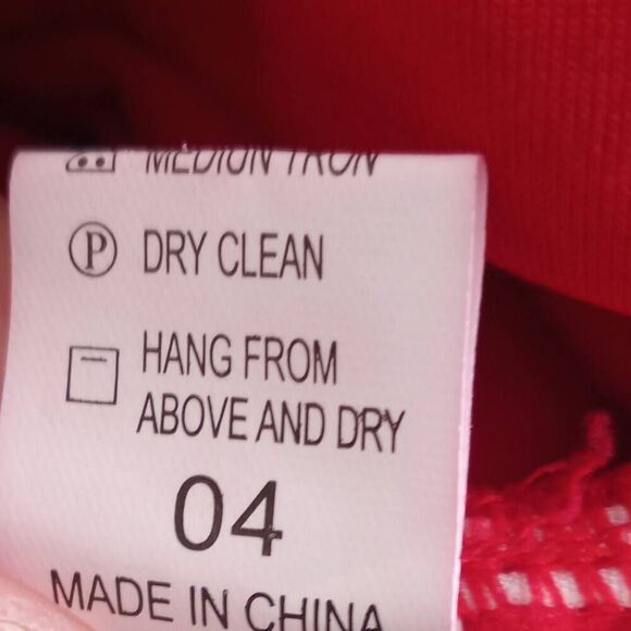 BEAGIMEG RED BODYCON DRESS SZ.M NWOT - Picture 10 of 10